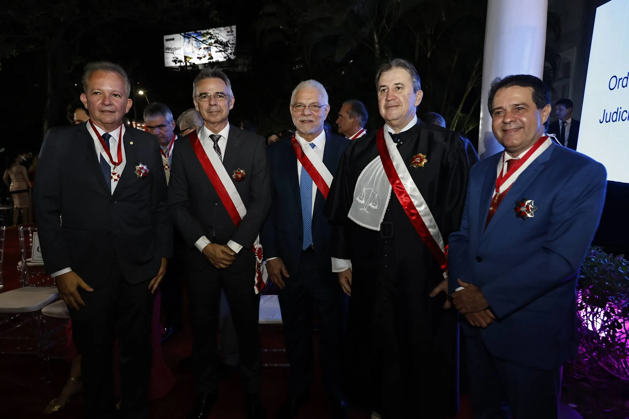 André Figueiredo, Heráclito Vieira, Alexandre Belmonte, Paulo Régis Botelho e Evandro Leitão