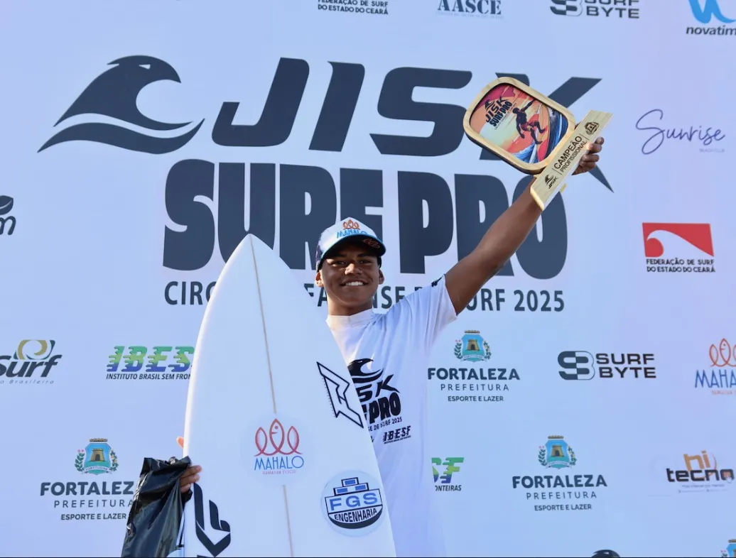 O jovem surfista já havia se destacado nos dias anteriores, ao vencer as categorias Sub-14 e Sub-18