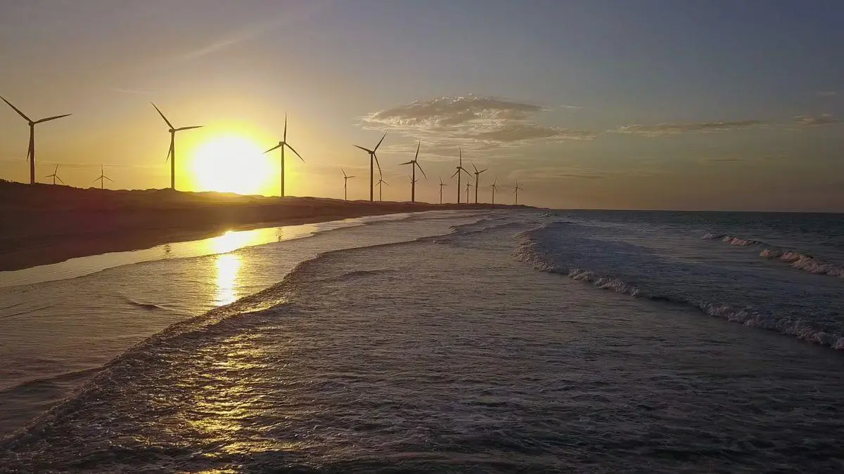 Icaraizinho de Amontada. Imagem usada em matéria sobre ventos no Ceará.