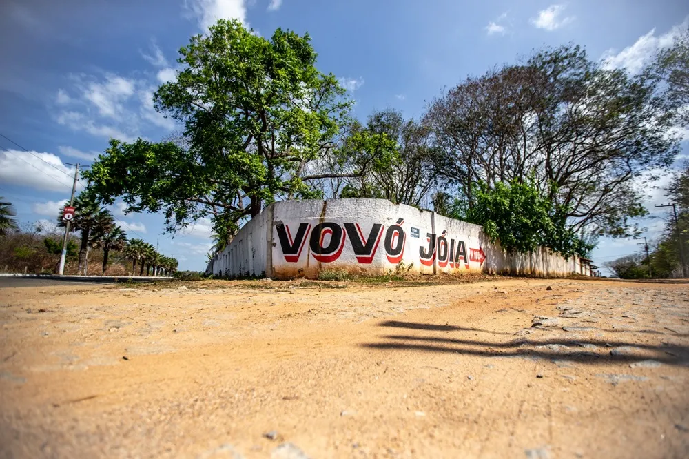 Fachada do Sítio da Vovó Joia, cujo primeiro nome foi Sítio Aconchego.