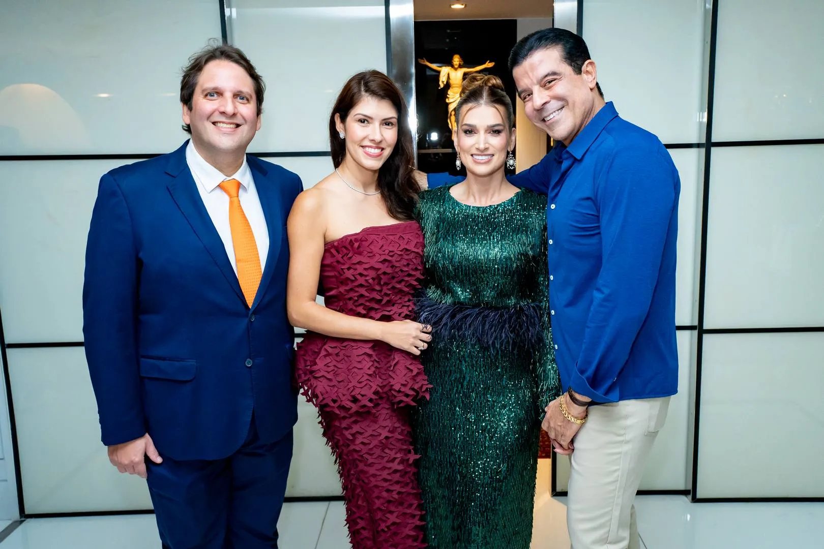 Daniel Simões, Flávia Laprovitera, Samara Garcia e Ronaldo Otoch