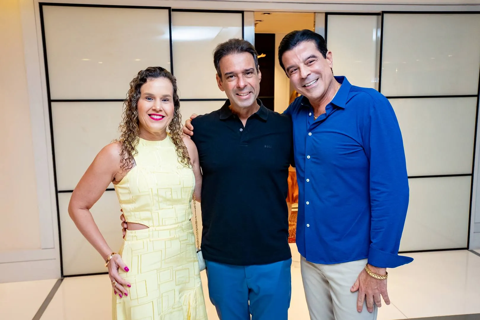 Cybele e Fábio Campos, e Ronaldo Otoch