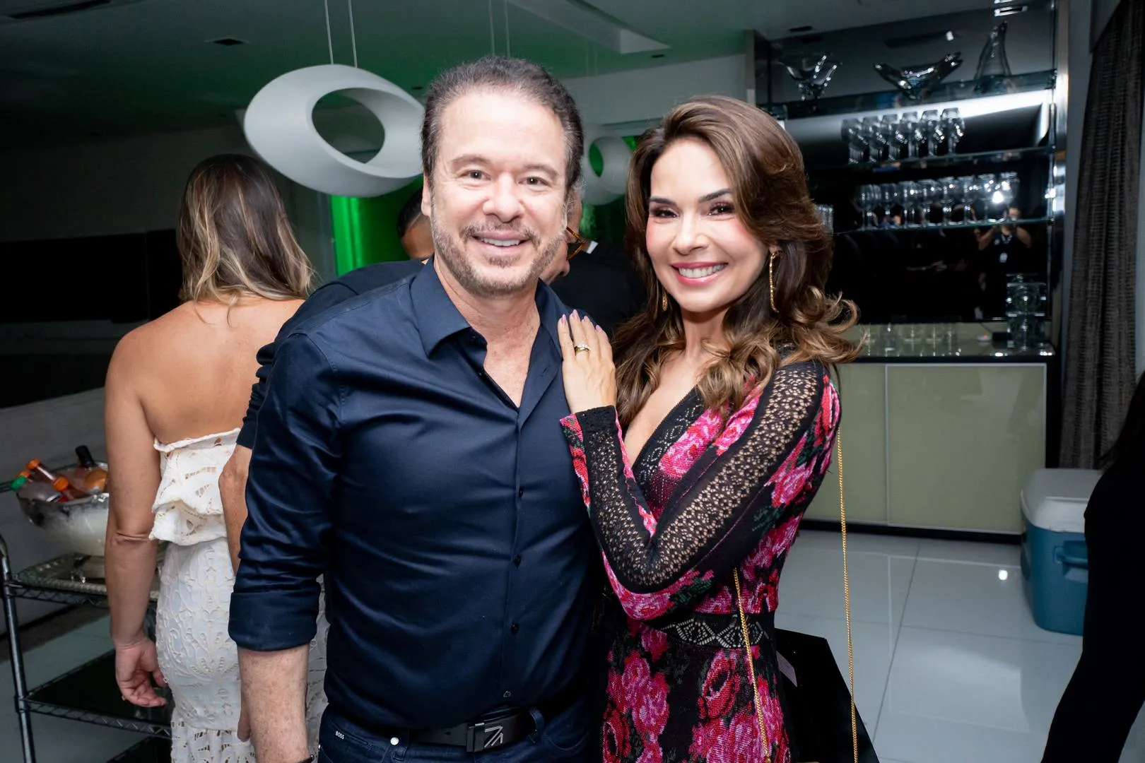 Lisandro e Eveline Fujita