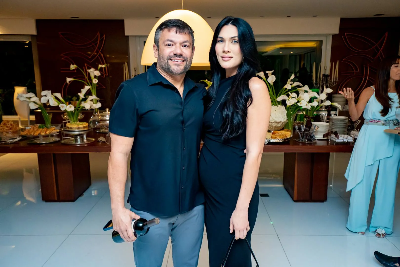 Ronald David e Juliana Marinho
