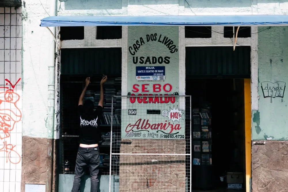 Sebo O Geraldo possui 25 anos e pretende seguir alimentando a cultura de Fortaleza.