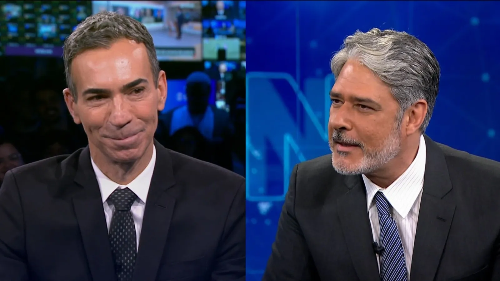 O momento, descrito por colegas e telespectadores como o fim de uma era no telejornalismo da TV Globo.