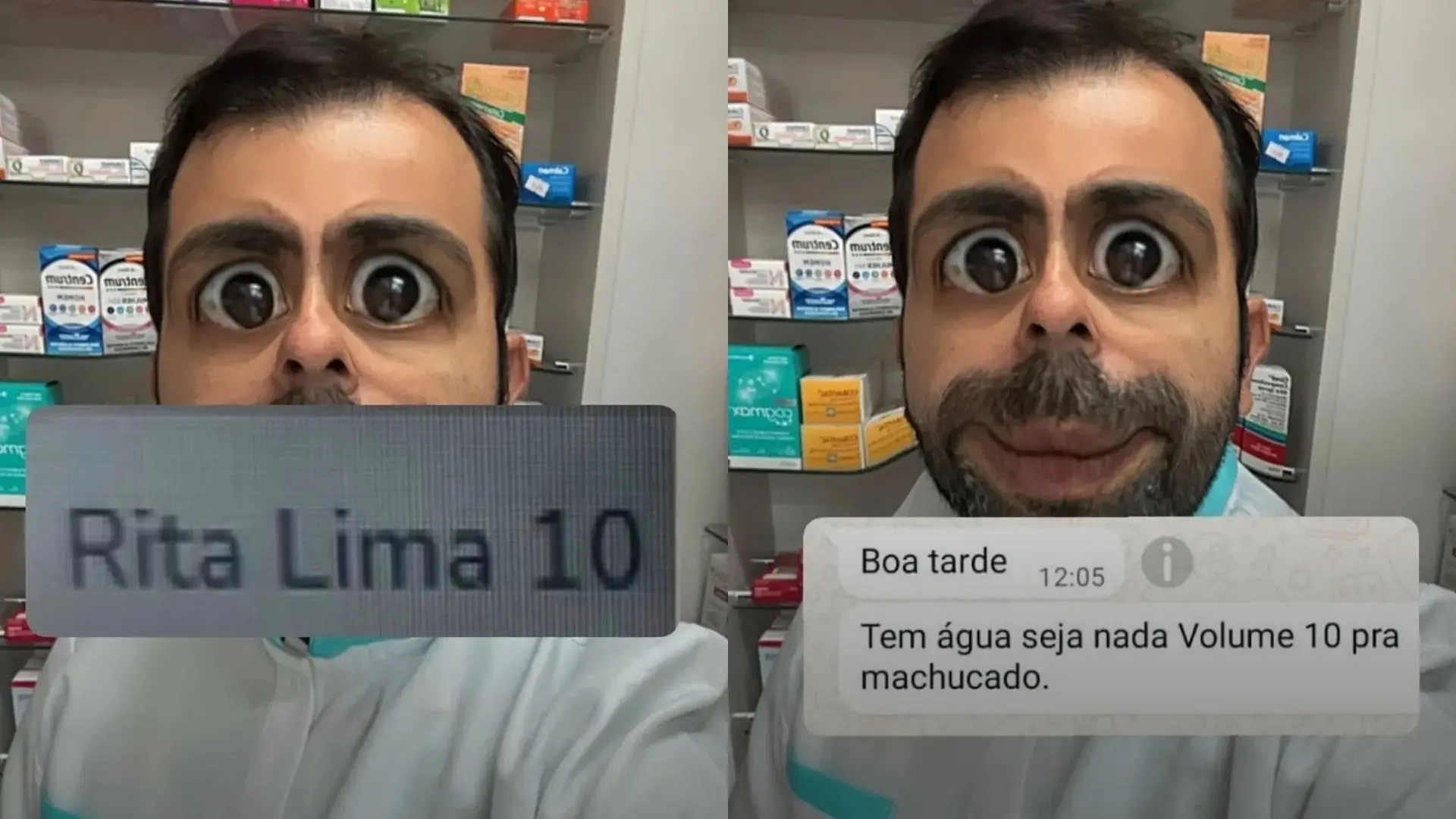 Imagem da notícia: ‘Guri da Farmácia’: balconista viraliza ao compartilhar mensagens curiosas de clientes 