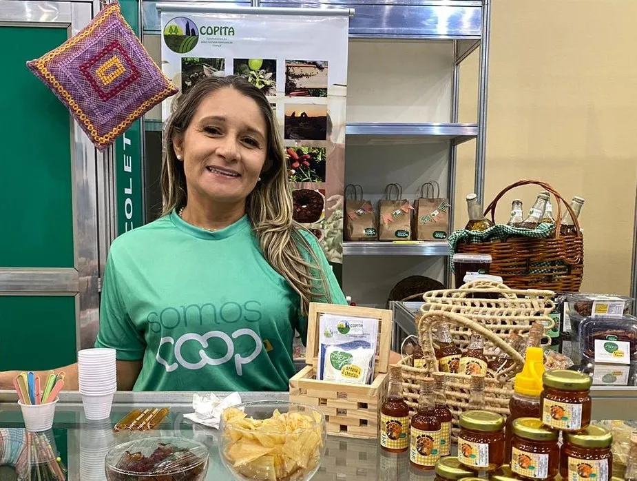 Marli Oliveira fundou cooperativa focada na valorização do trabalho das mulheres do campo