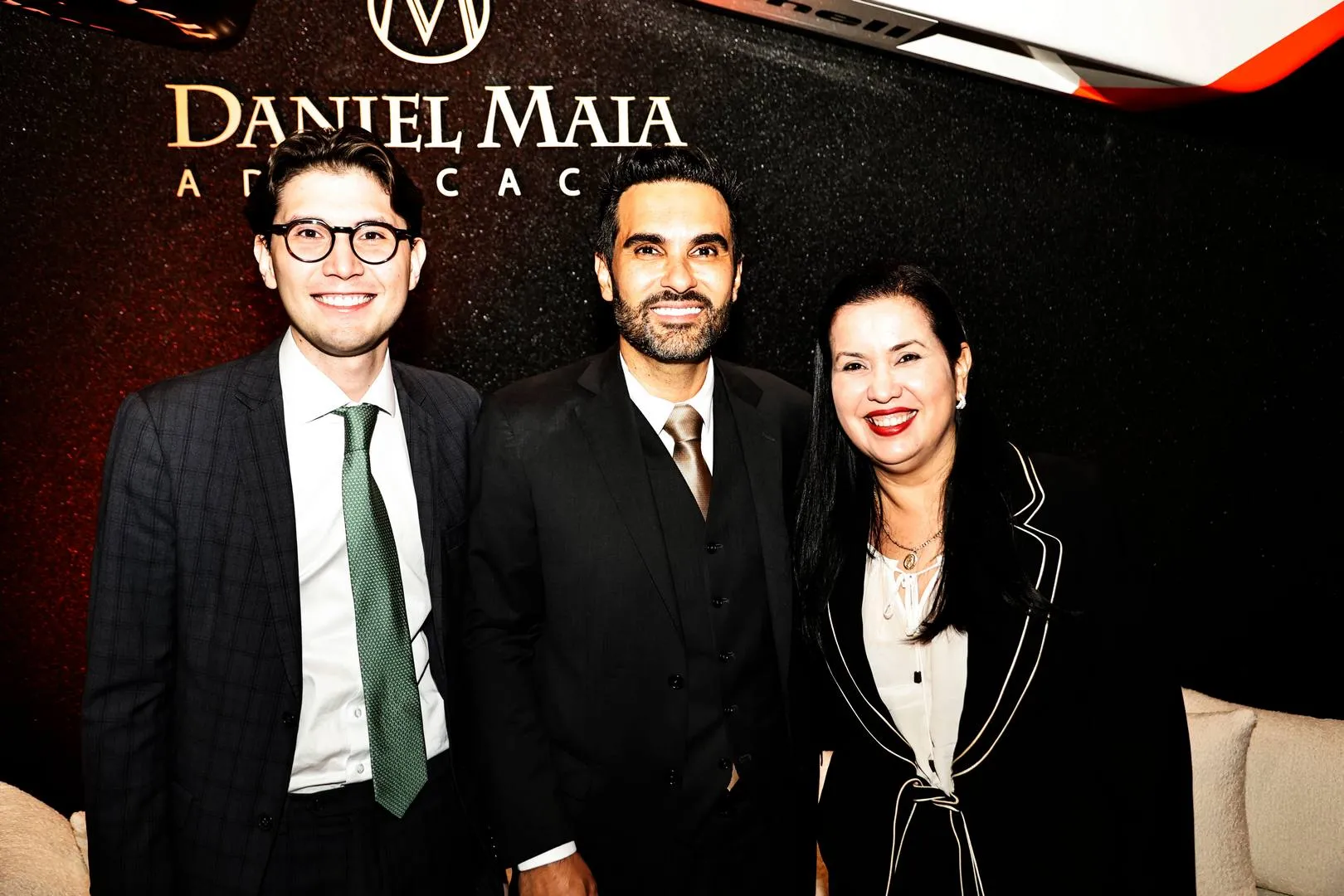 Helio Filho, Daniel Maia e Christiane Leitão