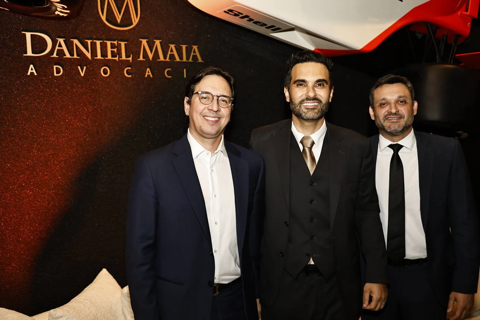 Yasser Holanda, Daniel Maia e Márcio Cunha
