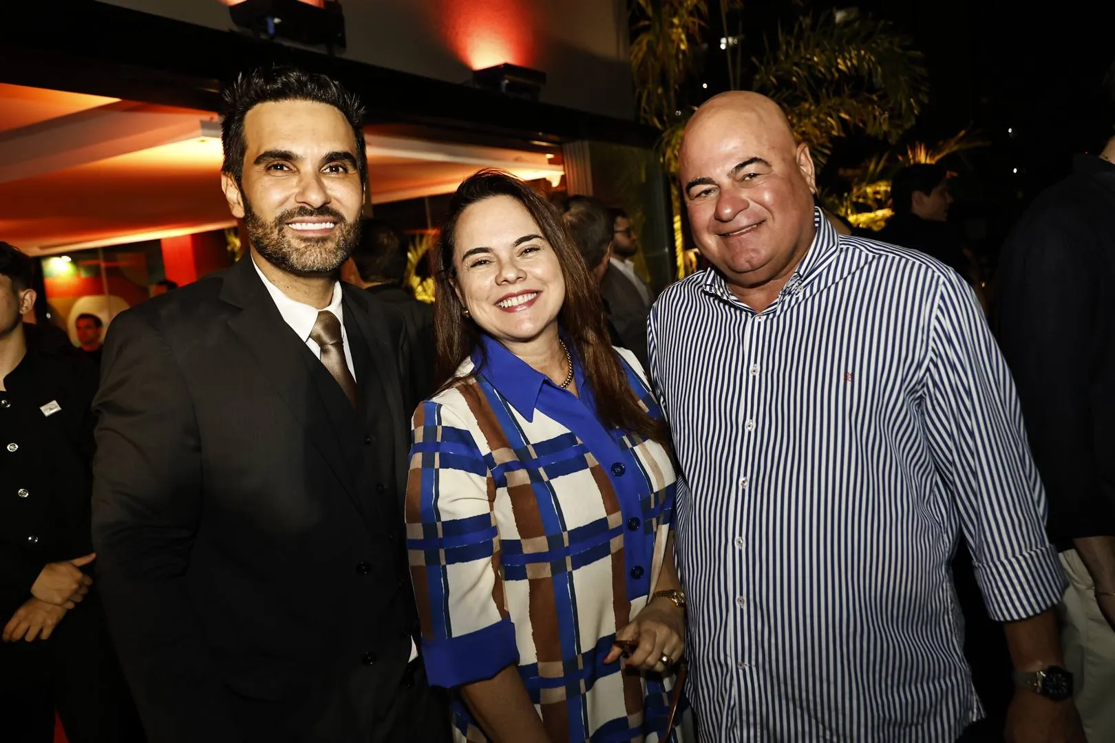 Daniel Maia, Denise e Luciano Cavalcante