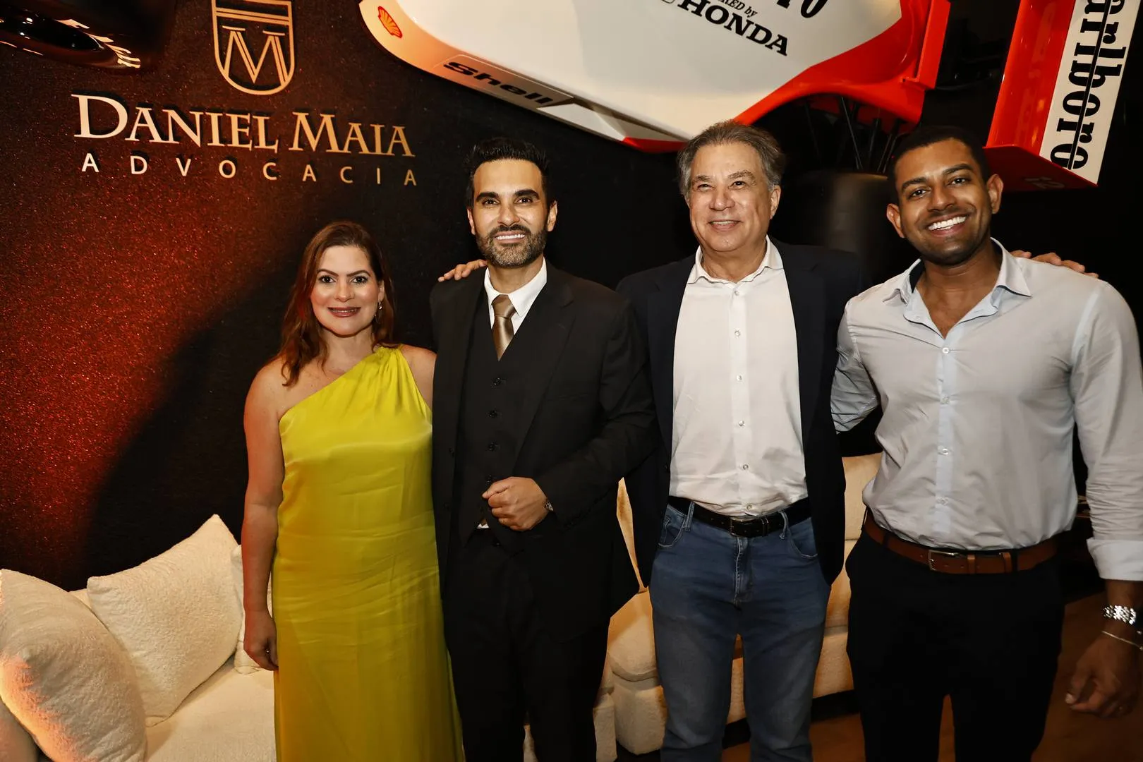 Cynara Mariano, Daniel Maia, Cezar Ferreira e Carlos Magno