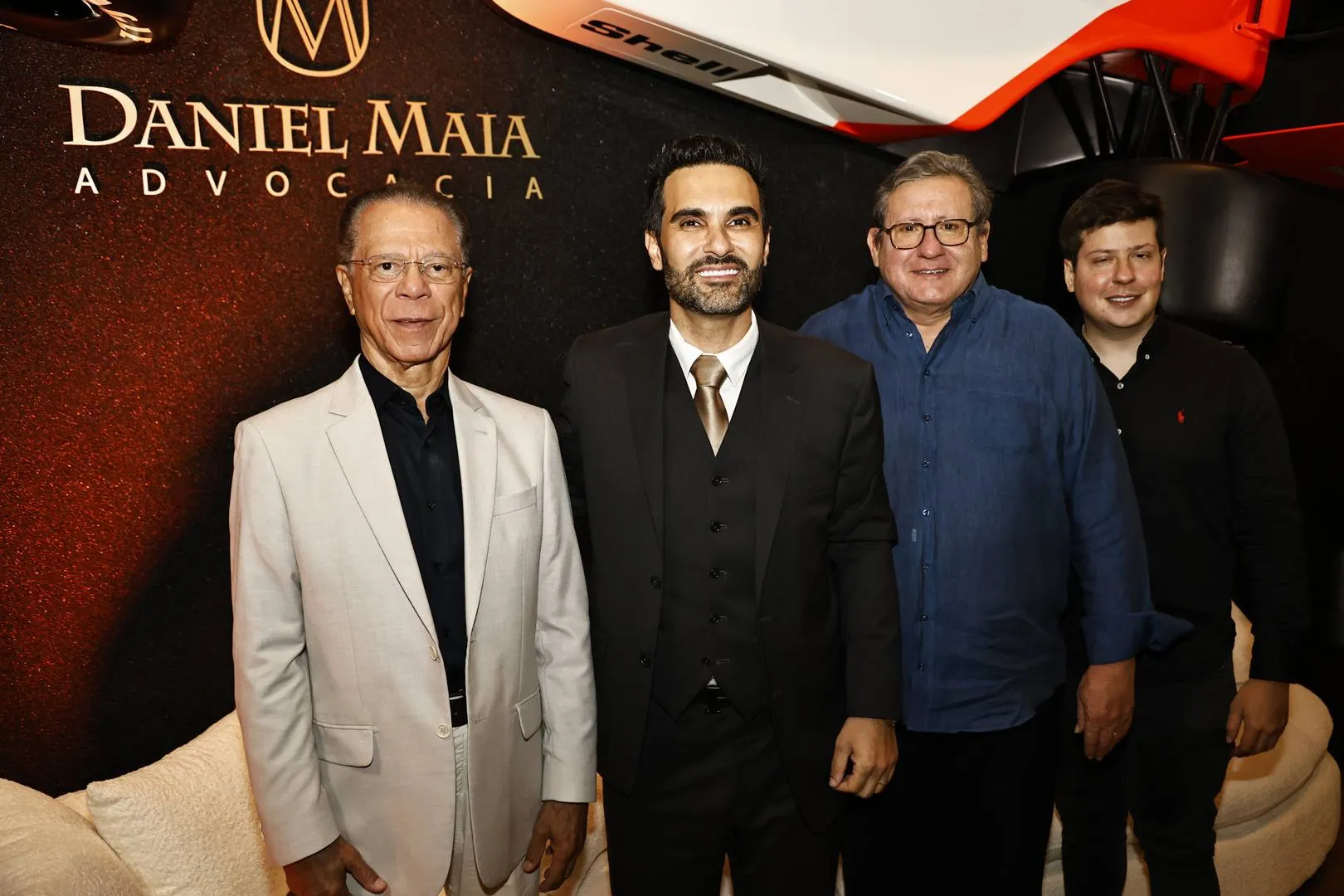 Sérgio Melo, Daniel Maia, Bessa Junior e Pedro Bessa