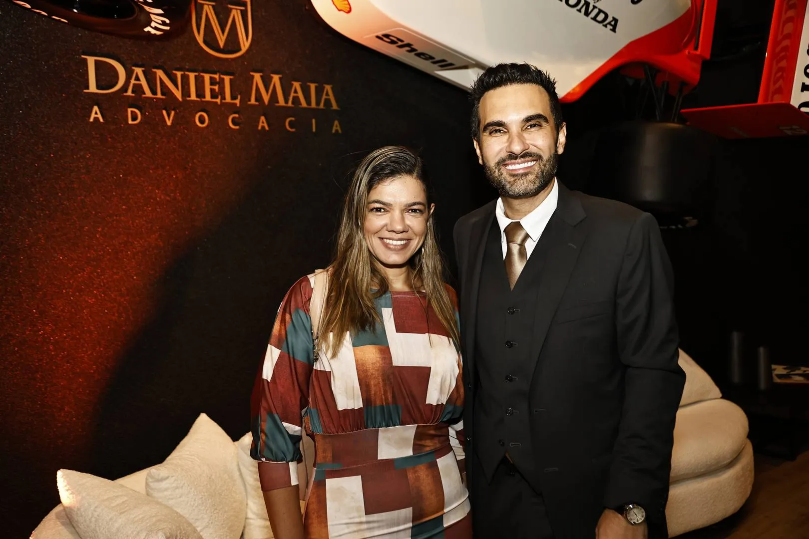 Pollyana Brandão e Daniel Maia