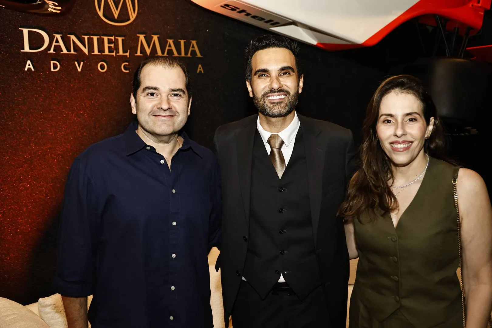 David Feitosa, Daniel Maia e Ana Karla Feitosa