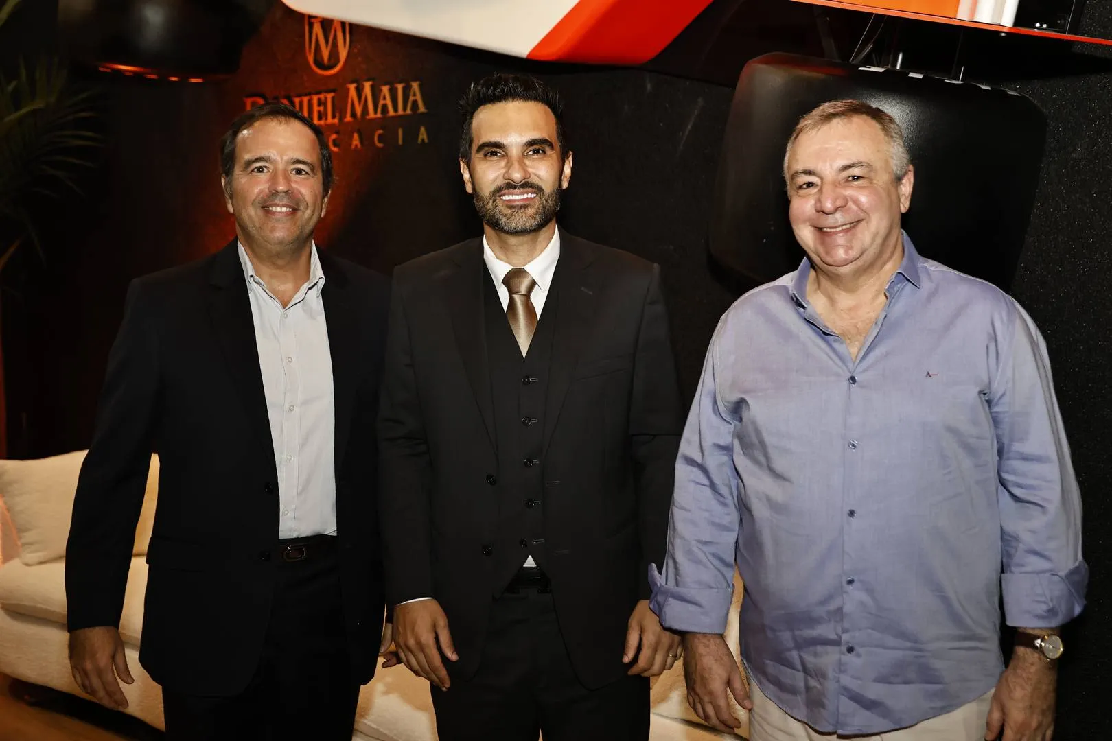 Jorge Diciero, Daniel Maia e Heitor Mourão