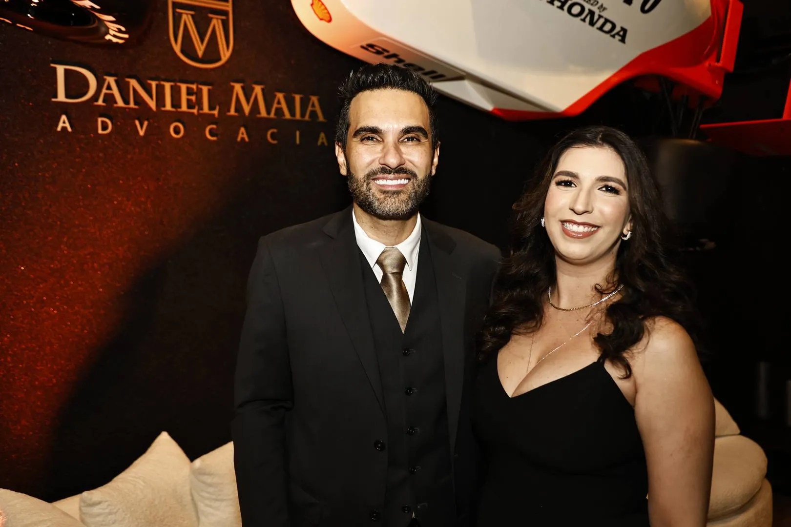 Daniel Maia e Rafaela Hachem