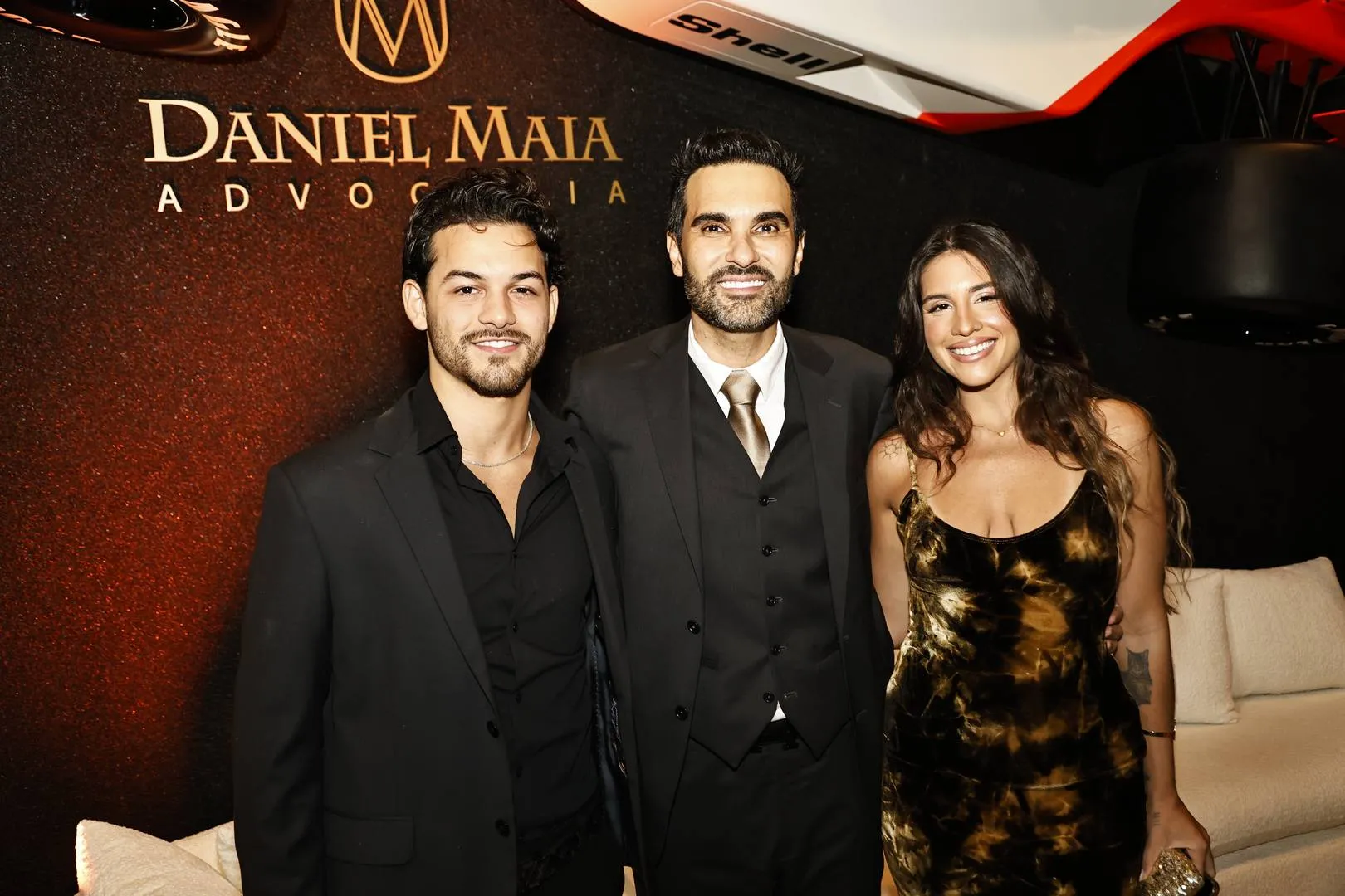 Rafael Brandão, Daniel Maia e Thais Negreiros