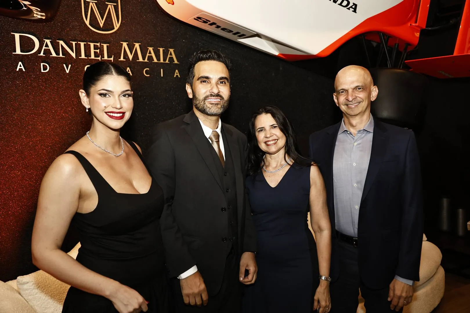 Helena e Daniel Maia, Majú Ferreira e Ian Correia