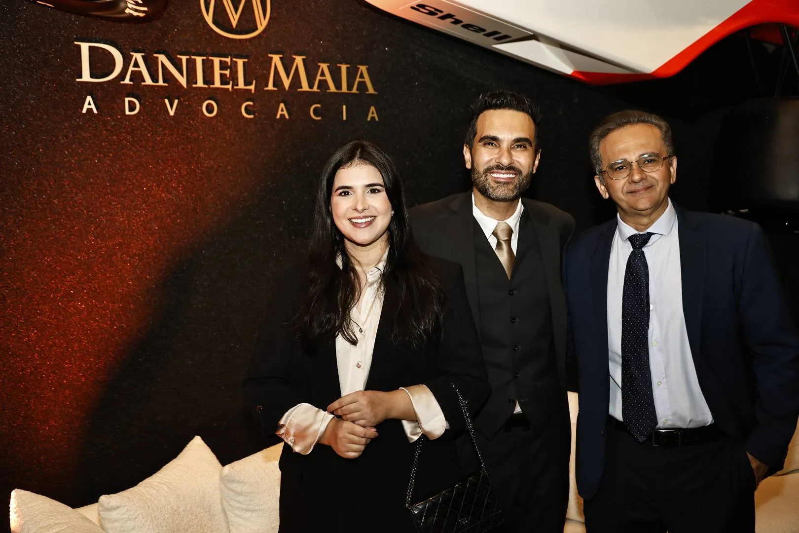 Letícia Torres, Daniel Maia e Márcio Torres