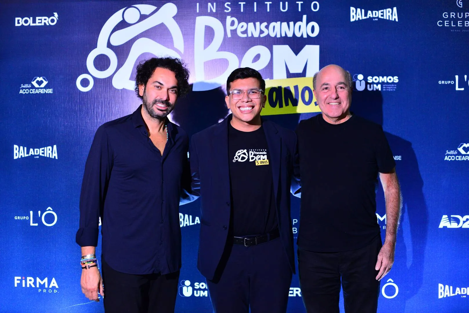 Cláudio Vale, Rutenio Florencio e Silvio Frota