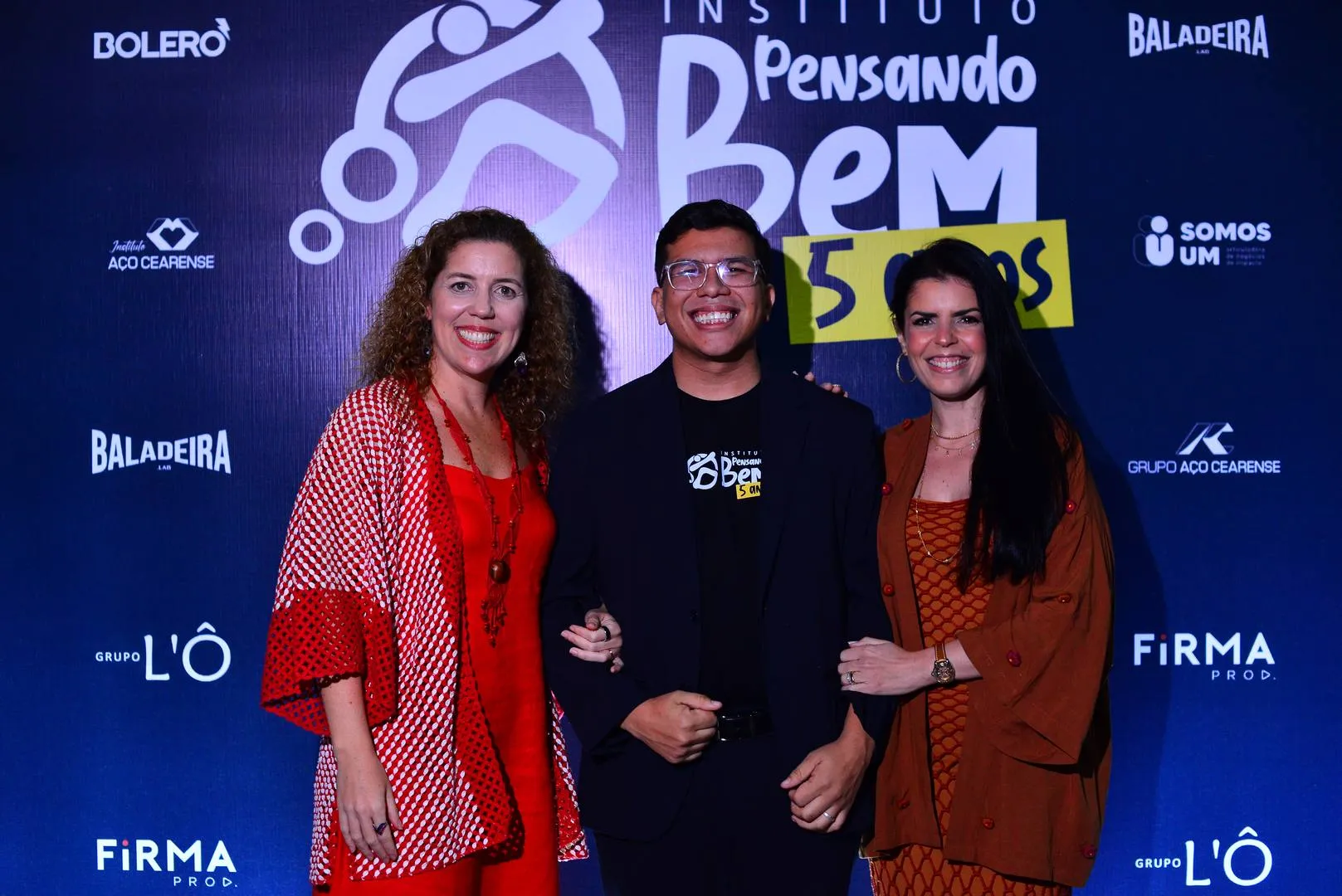 Ticiana Rolim Queiroz, Rutenio Florencio e Aline Ferreira