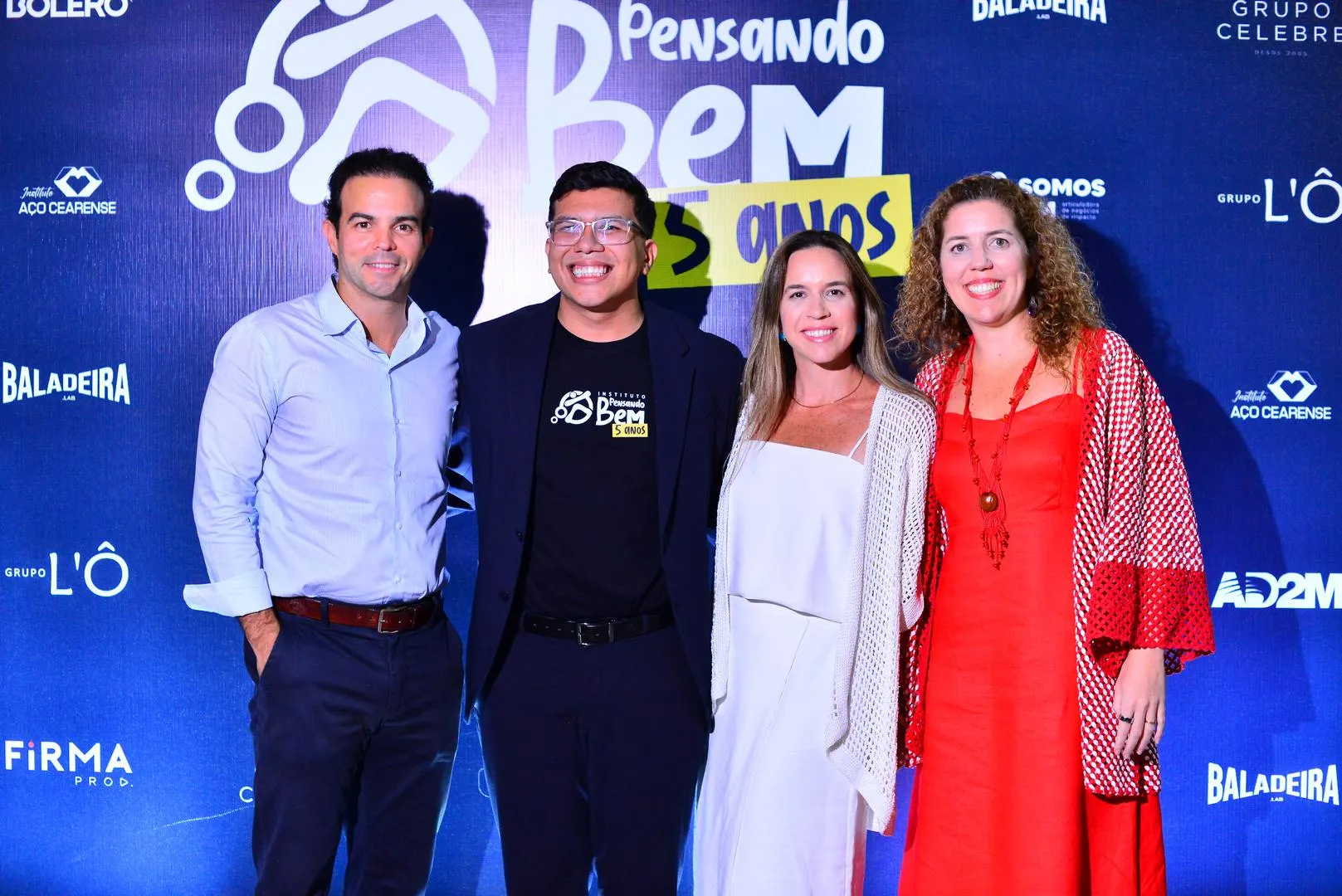 Drauzio Barros Leal, Rutenio Florencio, Isabela Barros Leal e Ticiana Rolim Queiroz