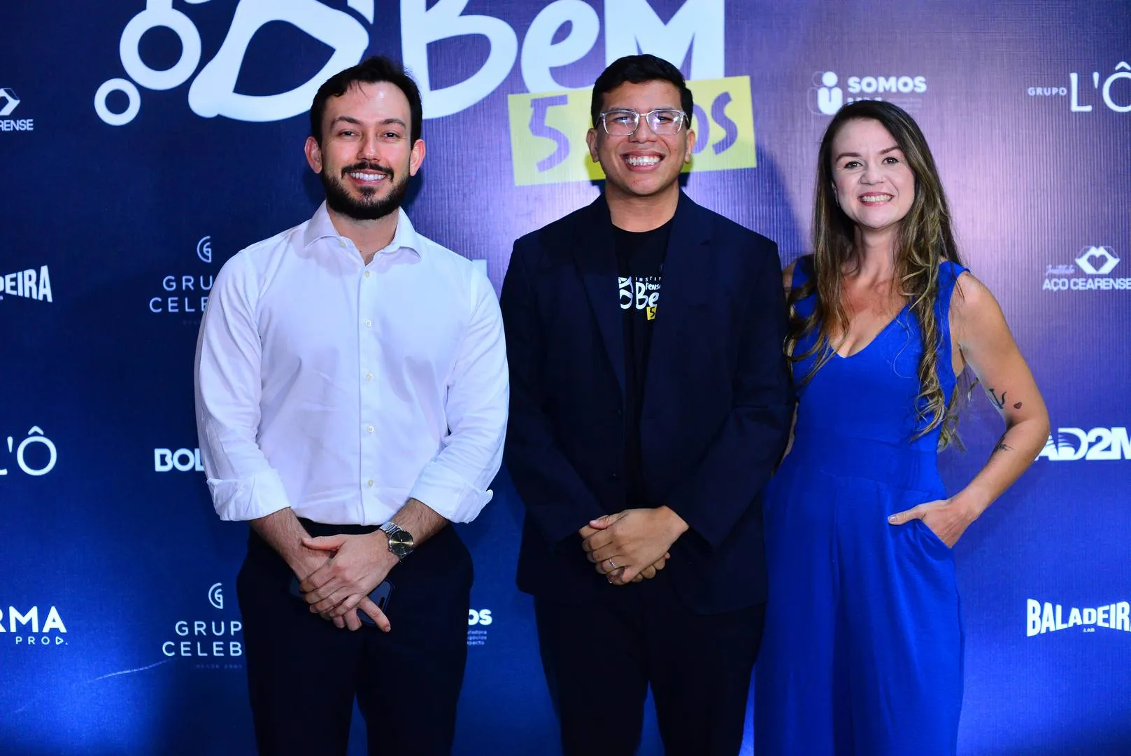 Diego Lopes, Rutenio Florencio e Carla Jessica