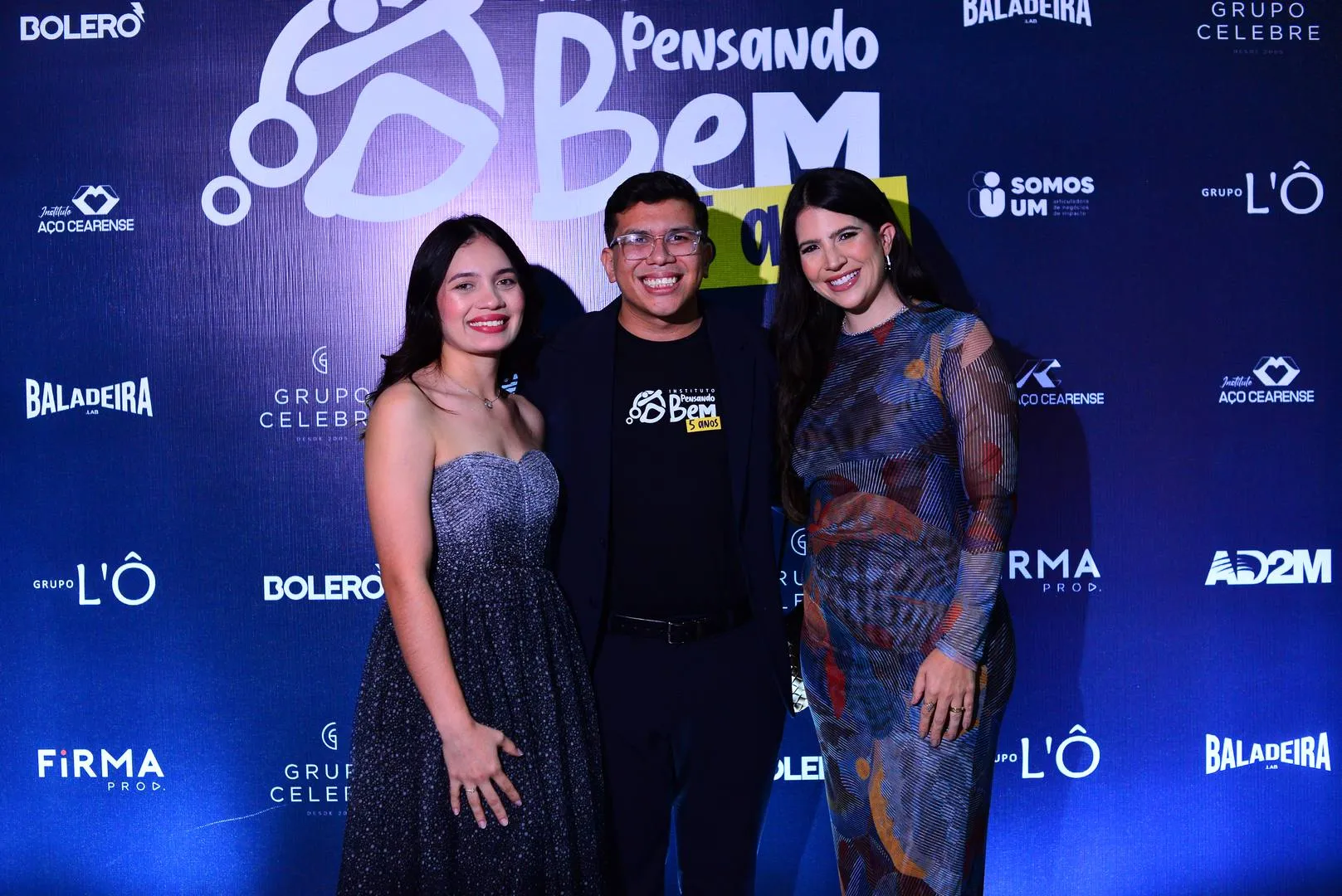 Eva, Rutenio Florencio e Danielle Nina