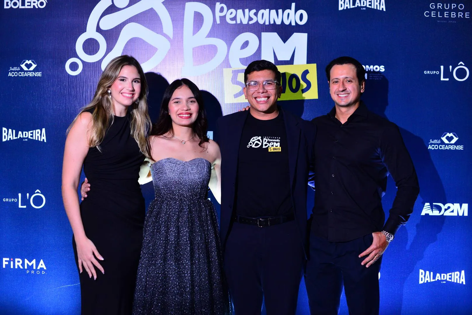 Lais Melo, Eva, Rutenio Florencio e Lucas Melo