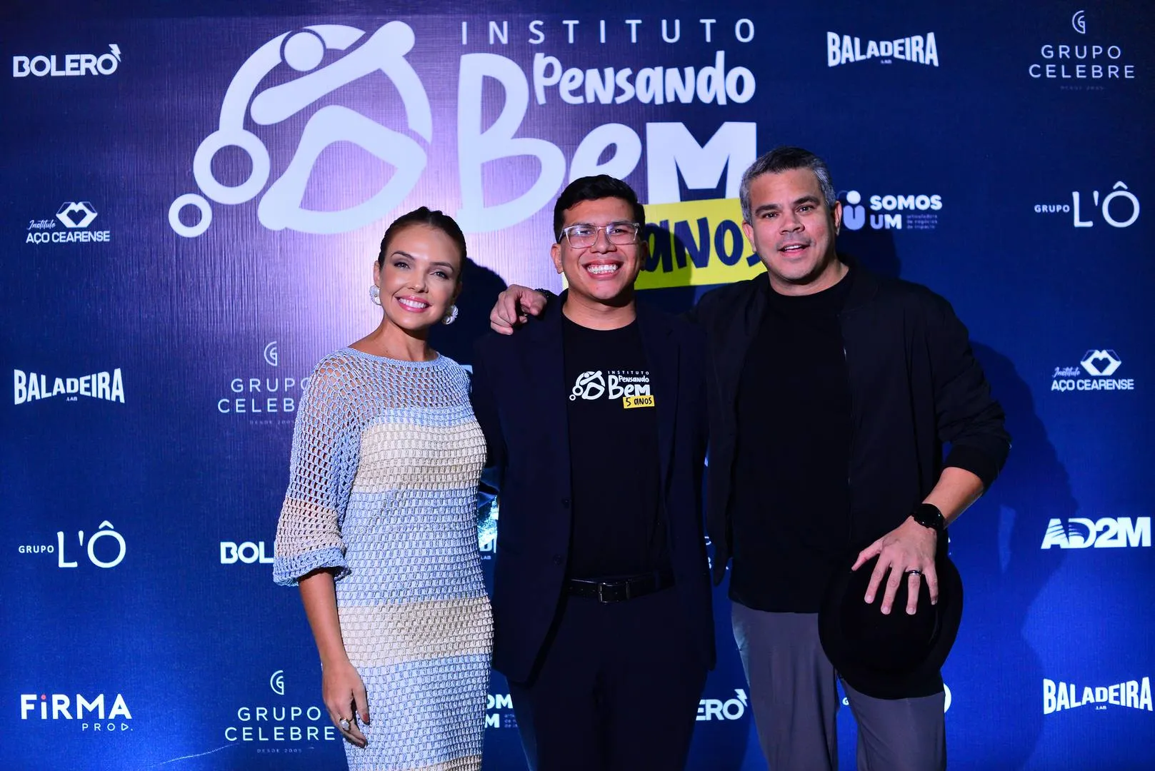 Tais Lopes, Rutenio Florencio e Wladson Sidney