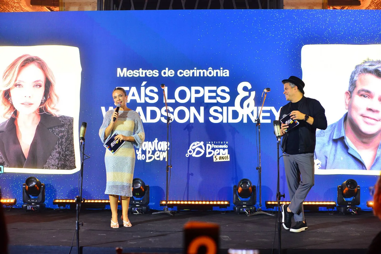 Tais Lopes e Wladson Sidney
