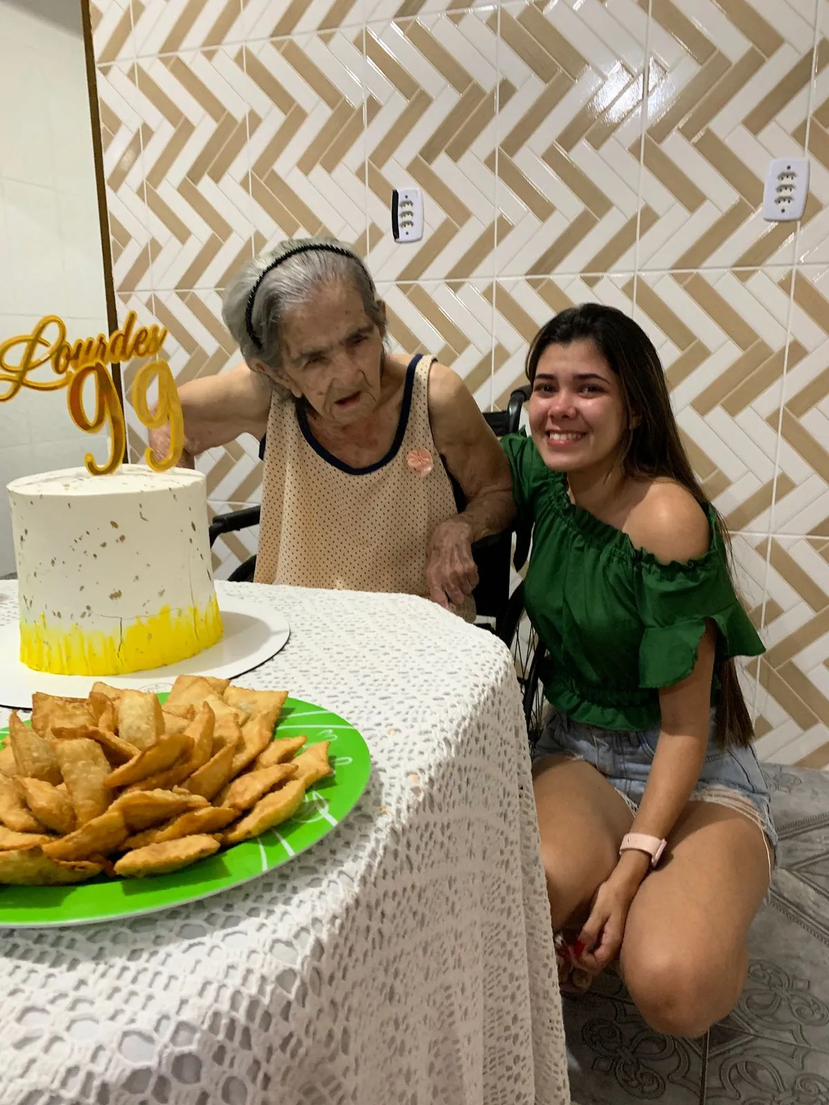 O Alzheimer de Maria se expandiu para quadro de demência.