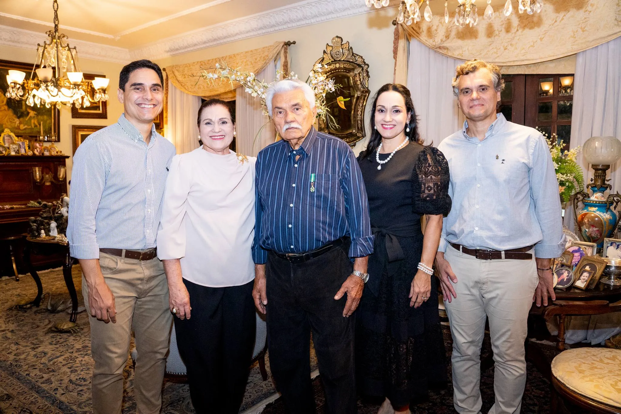 Carlos Eugenio, Mirian e Joao Batista de Holanda, Carmen Pompeu e Carlos Eduardo de Holanda