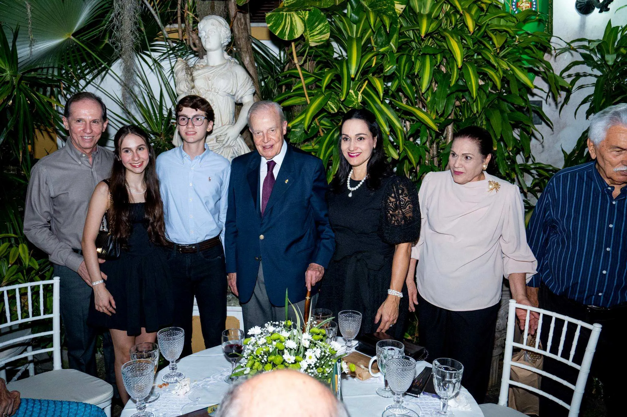Recepção a Dom Bertrand de Orleans e Braganca na residência de Mirian e Joao Batista Holanda