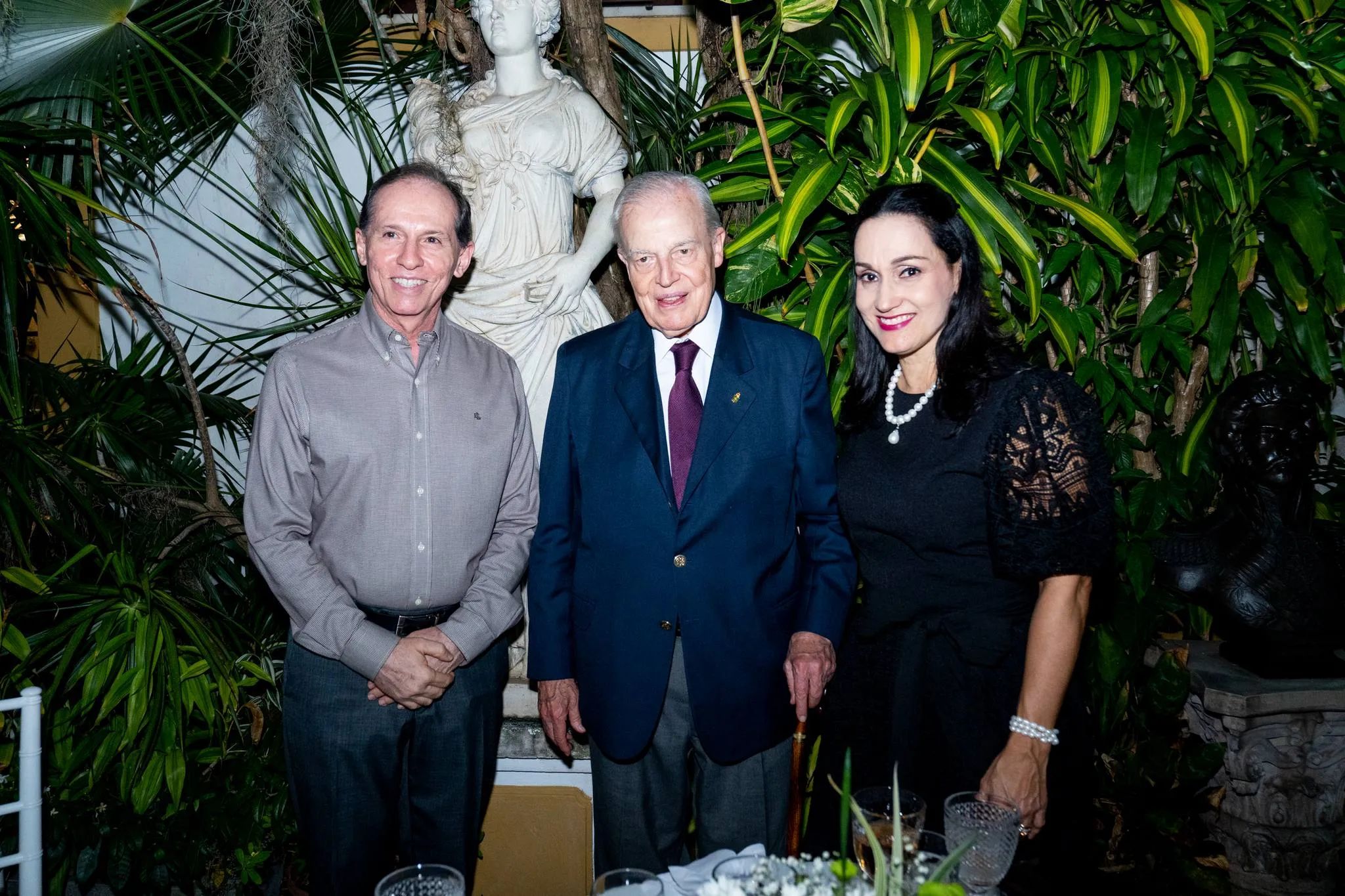 Randal Pompeu, Dom Bertrand de Orleans e Braganca e Carmen Pompeu