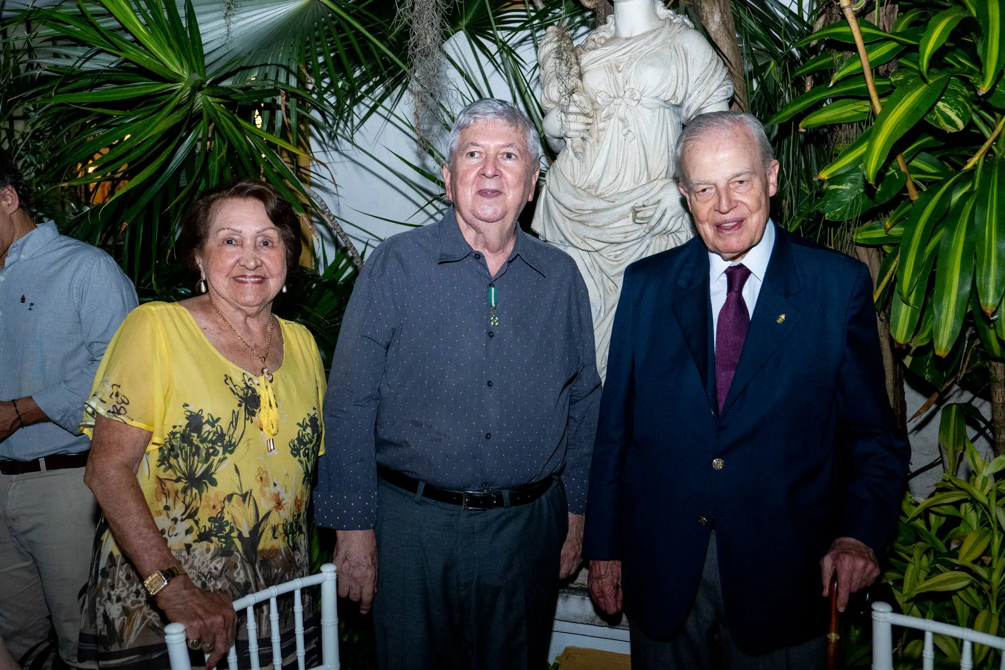 Recepção a Dom Bertrand de Orleans e Braganca na residência de Mirian e Joao Batista Holanda