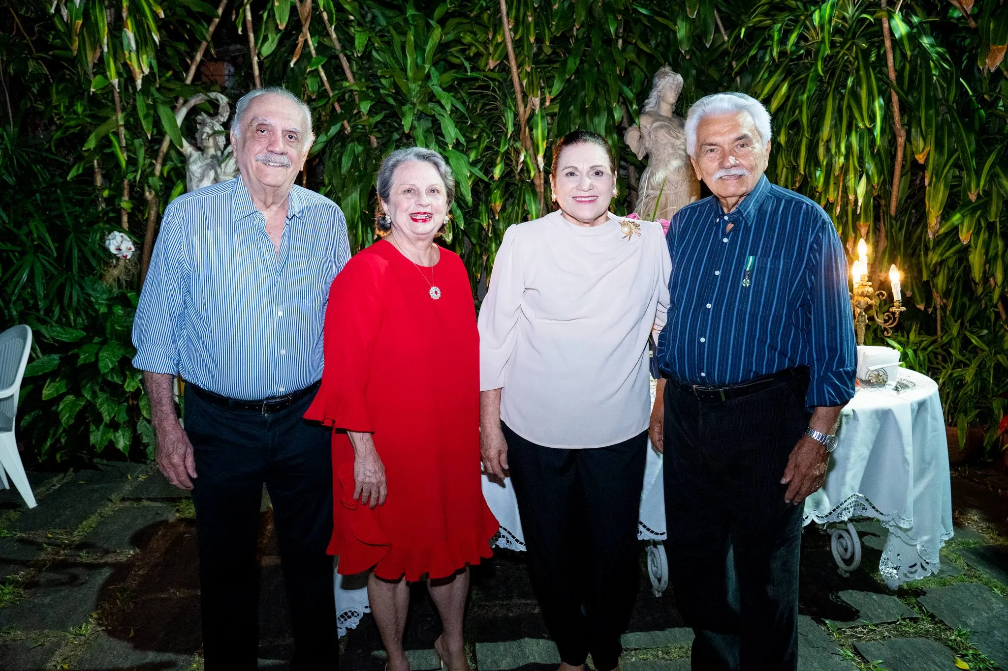 Alencar Neto, Nilce Quideré Cals, Mirian e Joao Batista Holanda