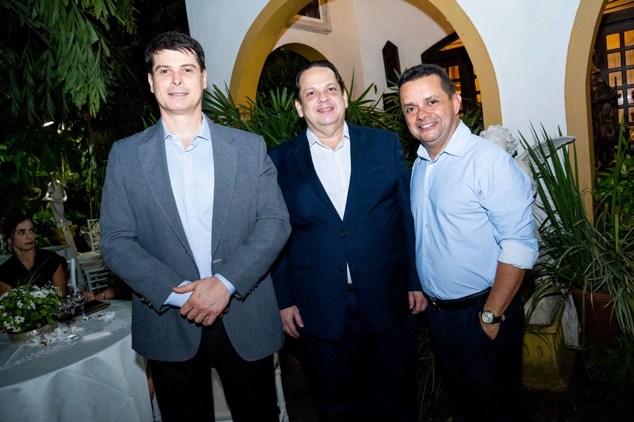 Antonio Miranda, Marcos Lage e Germano Albuquerque
