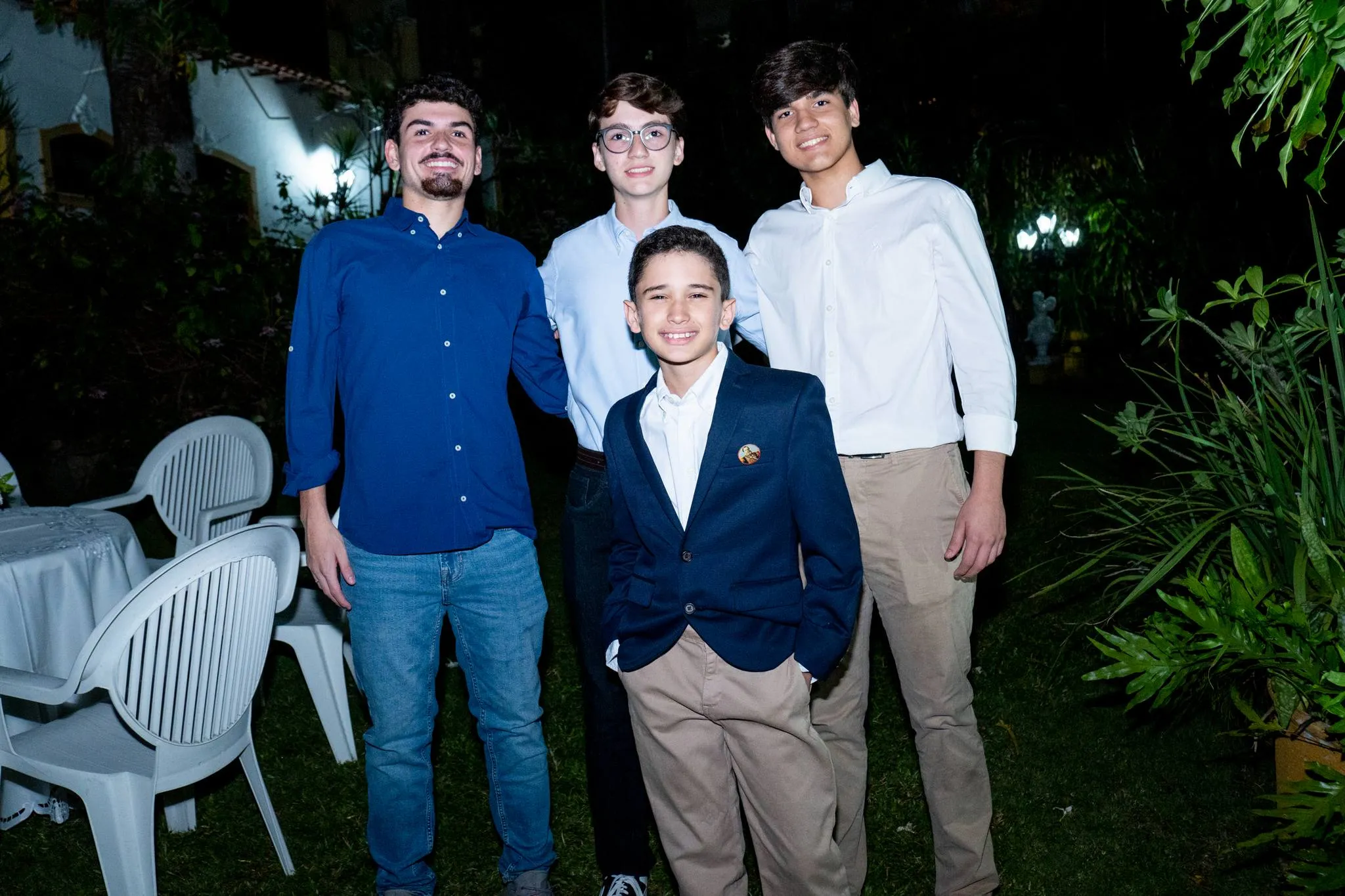 Carlos Arthur Holanda, Joao Pompeu, Bernardo Monteiro de Holanda e Gabriel Amorim de Holanda