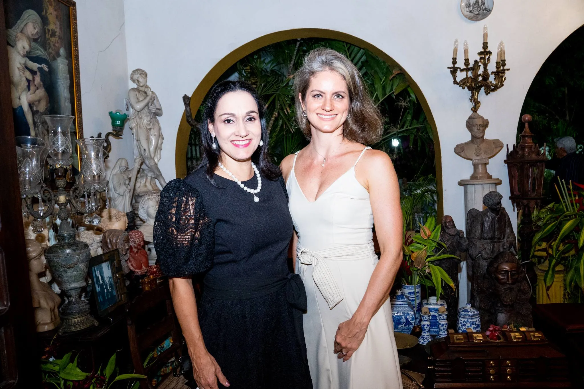 Carmen Pompeu e Caroline Harter