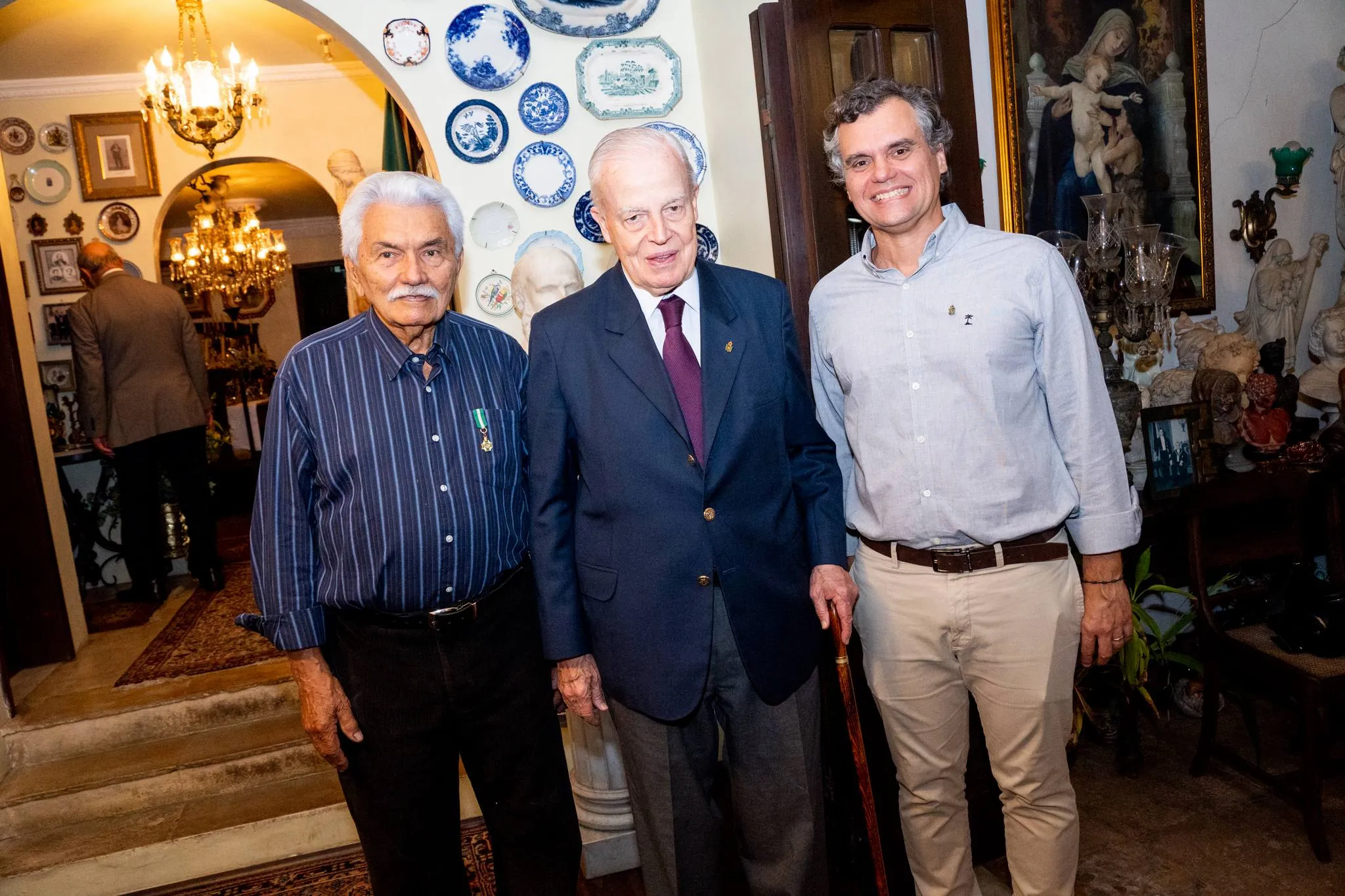 João Batista Holanda, Dom Betrand  de Orleans e Braganca e Carlos Eduardo Holanda