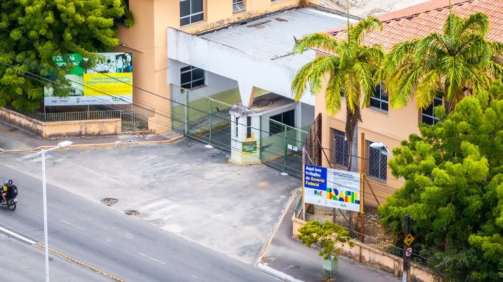 A obra no futuro IFCE da Bezerra de Menezes foi iniciada em outubro de 2025.