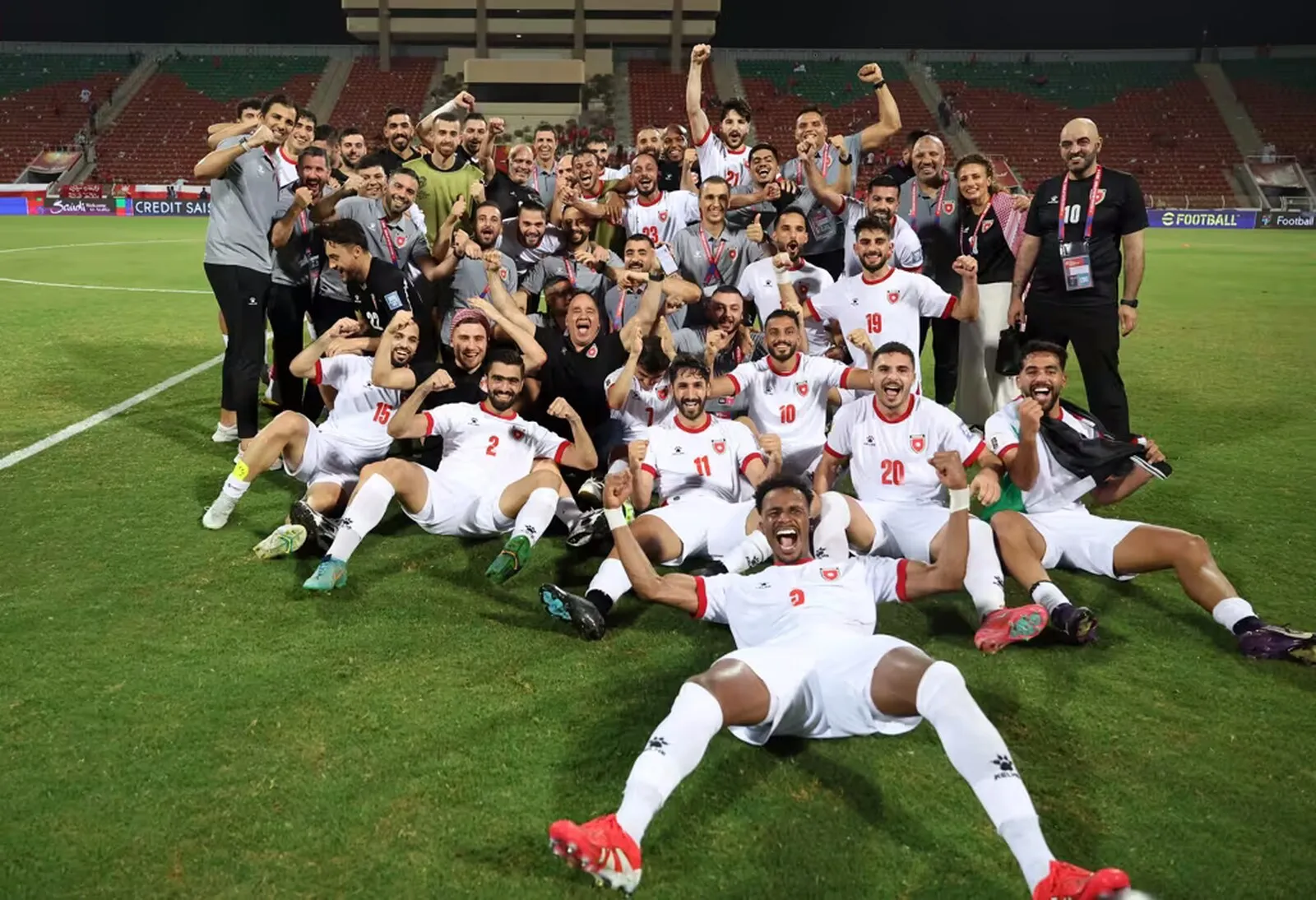 A Jordânia é uma das debutantes da Copa do Mundo de 2026