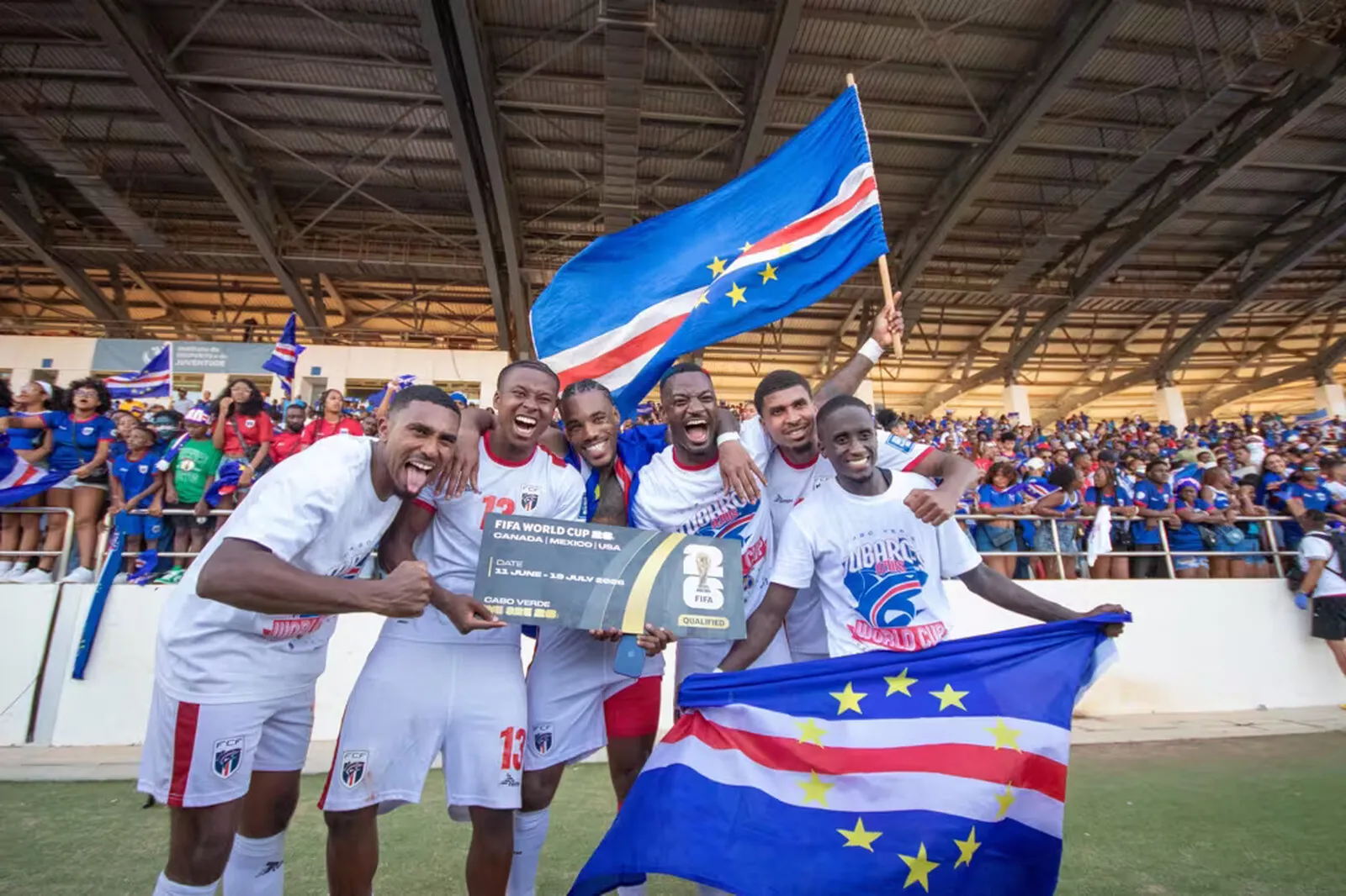 A seleção africana de Cabo Verde fez uma campanha surpreendente nas Eliminatórias