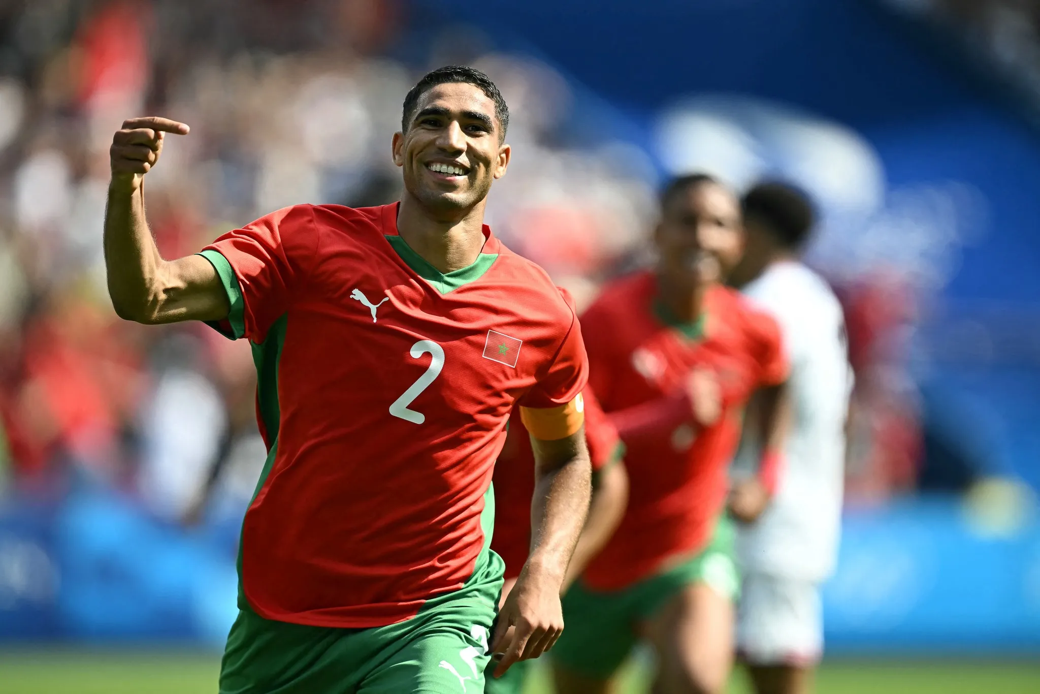 Hakimi, jogador de Marrocos