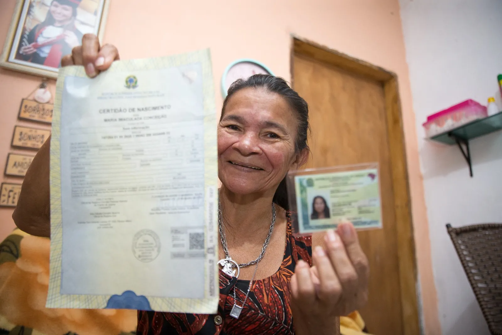 Desejo de transformação e amizade oportunizaram novos rumos para dona Maria.