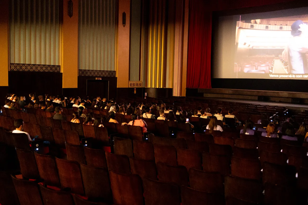 Mais de 125 mil estudantes já assistiram a sessões do projeto Escola no Cinema.