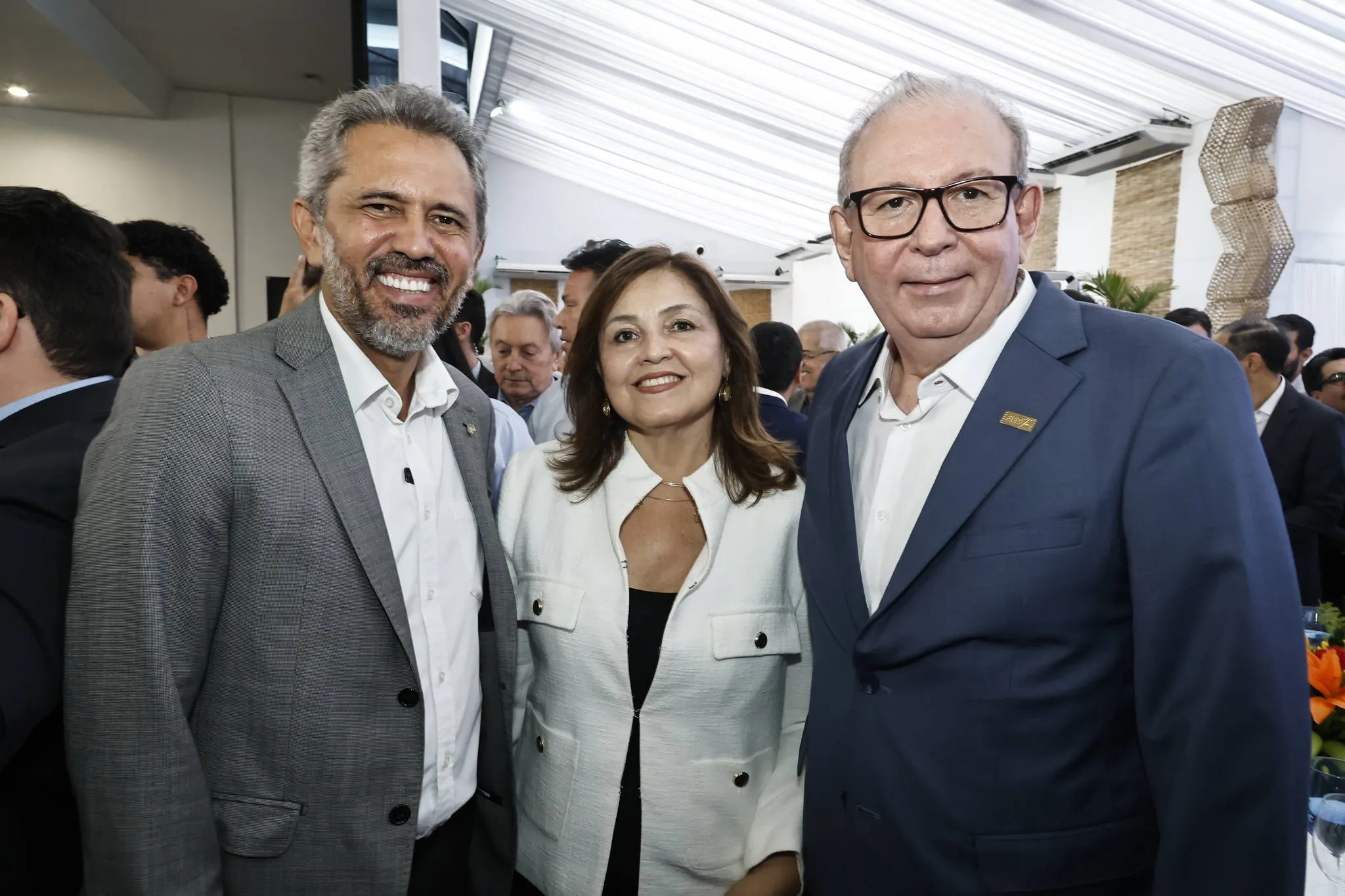 Elmano de Freitas, Rosangela e Ricardo Cavalcante