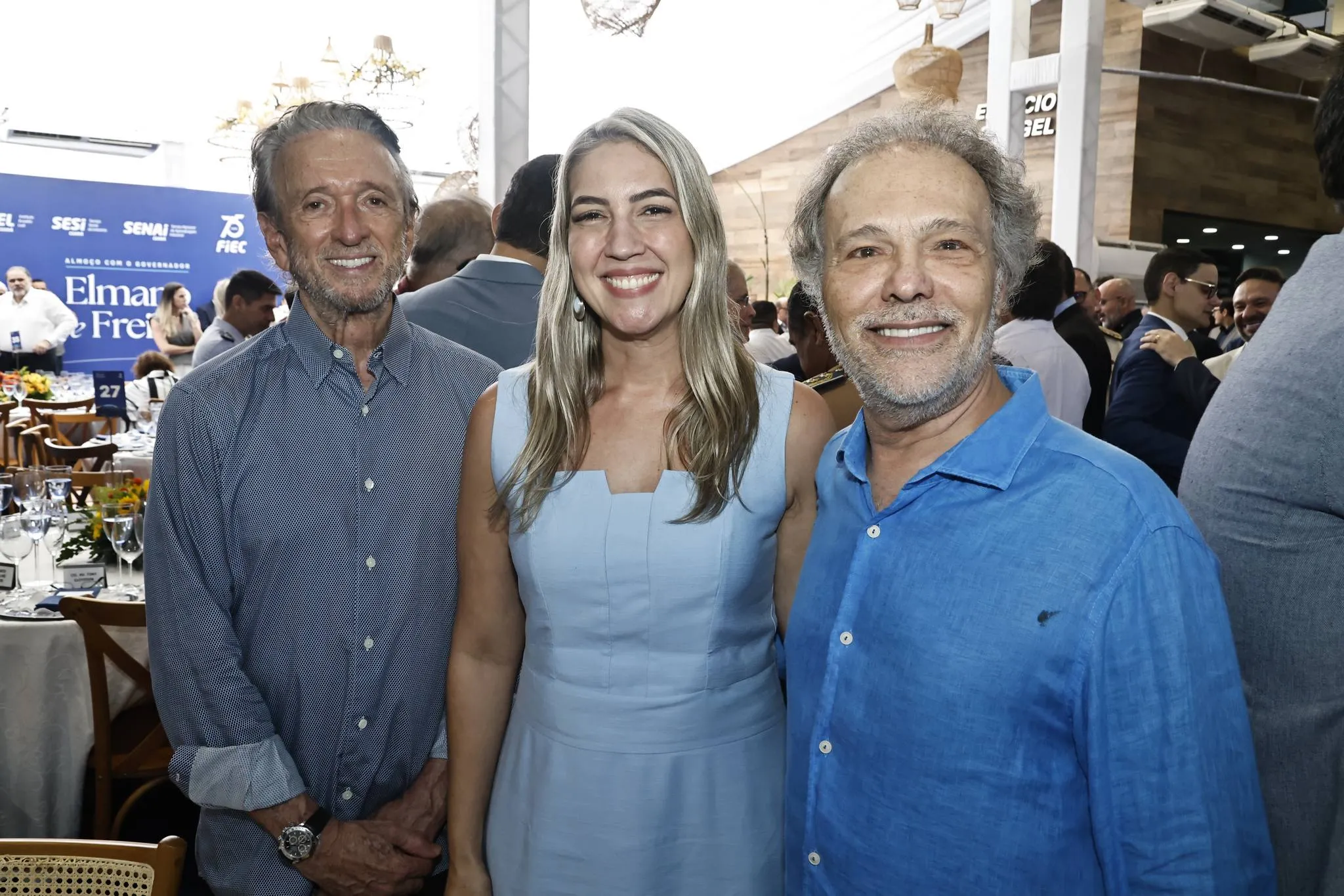 Erivaldo Arrais, Larissa Gaspar e José Carlos Pontes
